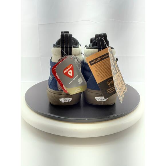 Vans Sk8 Hi MTE-2 Womens Size 8 Utility Navy Khaki Waterproof Hiking Boots Shoes - Picture 6 of 12